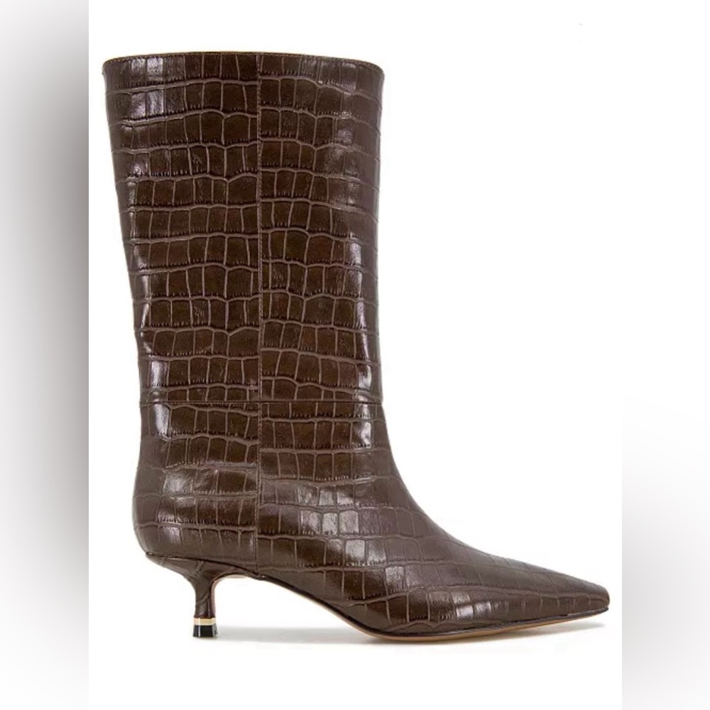 Kenneth Cole Meryl Kitten Heel Boots NIB